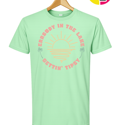 Lake Day Tipsy Vibes Tee