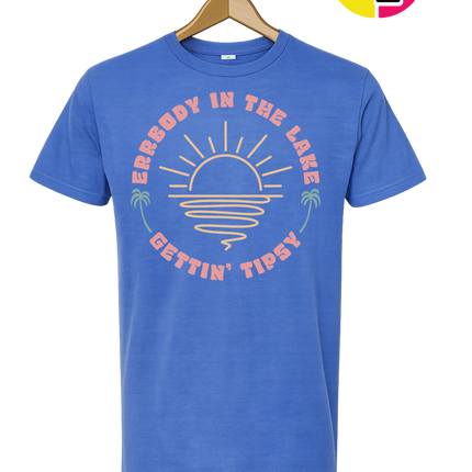 Lake Day Tipsy Vibes Tee