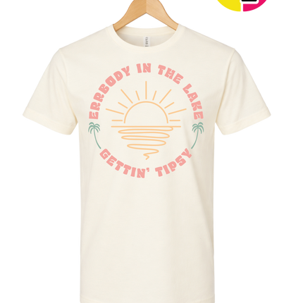 Lake Day Tipsy Vibes Tee