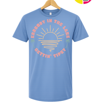 Lake Day Tipsy Vibes Tee