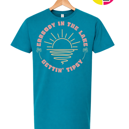 Lake Day Tipsy Vibes Tee
