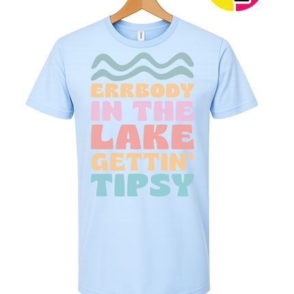 Lake Day Tipsy Vibin' Tee
