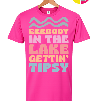 Lake Day Tipsy Vibin' Tee