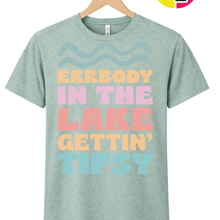 Lake Day Tipsy Vibin' Tee