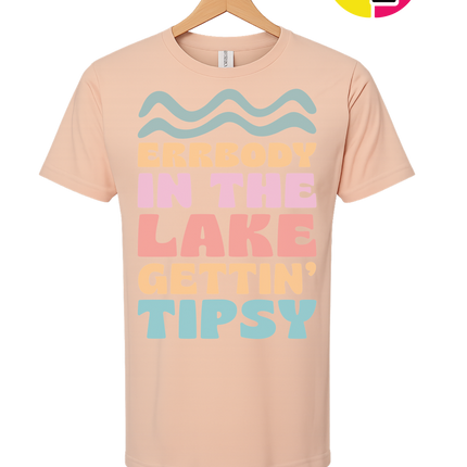 Lake Day Tipsy Vibin' Tee