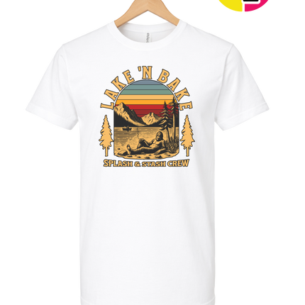 Boat Waves & Sun Rays Lake Days Vibes Tee