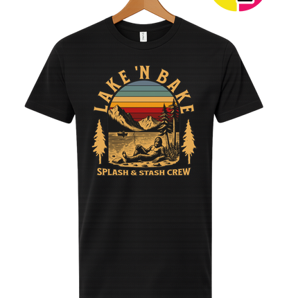 Boat Waves & Sun Rays Lake Days Vibes Tee
