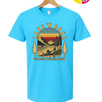Boat Waves & Sun Rays Lake Days Vibes Tee