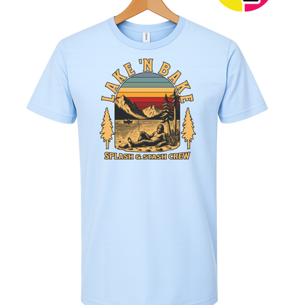 Boat Waves & Sun Rays Lake Days Vibes Tee