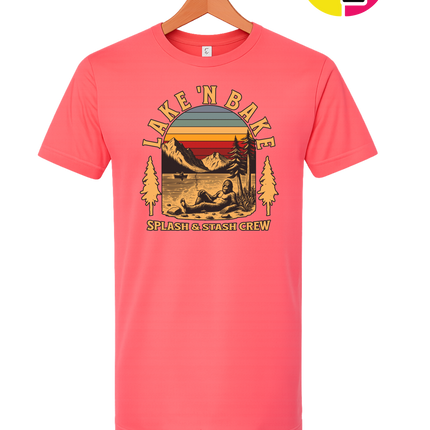 Boat Waves & Sun Rays Lake Days Vibes Tee