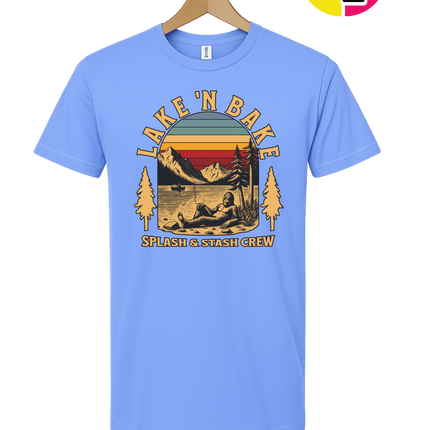 Boat Waves & Sun Rays Lake Days Vibes Tee