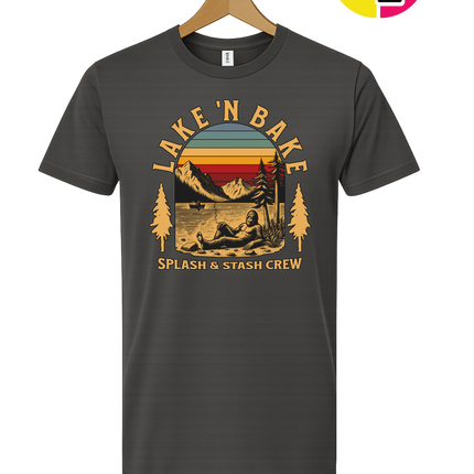 Boat Waves & Sun Rays Lake Days Vibes Tee