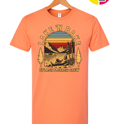 Boat Waves & Sun Rays Lake Days Vibes Tee