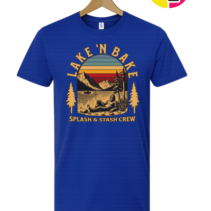 Boat Waves & Sun Rays Lake Days Vibes Tee