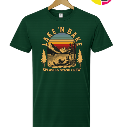 Boat Waves & Sun Rays Lake Days Vibes Tee
