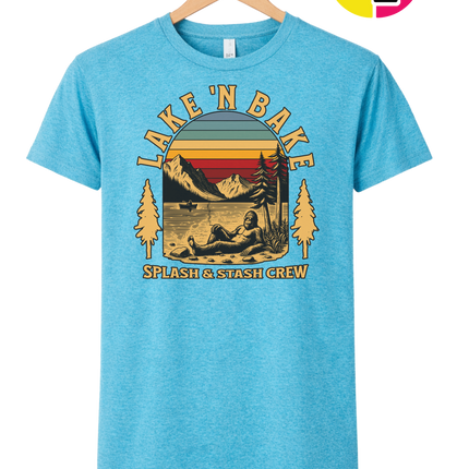 Boat Waves & Sun Rays Lake Days Vibes Tee