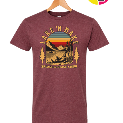 Boat Waves & Sun Rays Lake Days Vibes Tee
