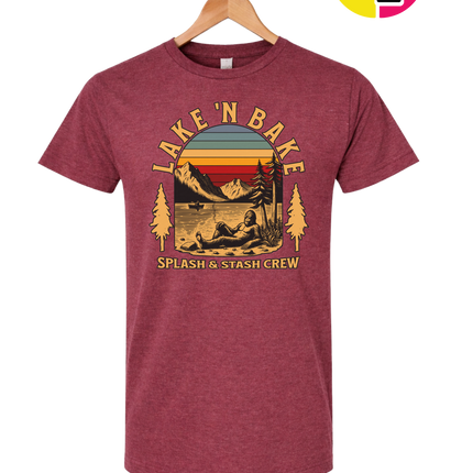 Boat Waves & Sun Rays Lake Days Vibes Tee