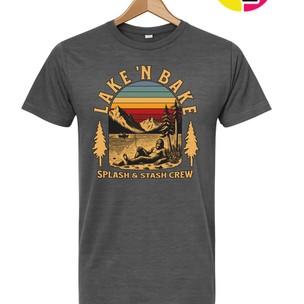 Boat Waves & Sun Rays Lake Days Vibes Tee