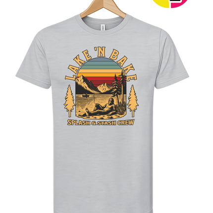 Boat Waves & Sun Rays Lake Days Vibes Tee