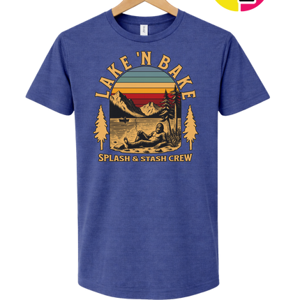 Boat Waves & Sun Rays Lake Days Vibes Tee
