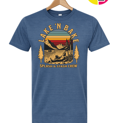 Boat Waves & Sun Rays Lake Days Vibes Tee