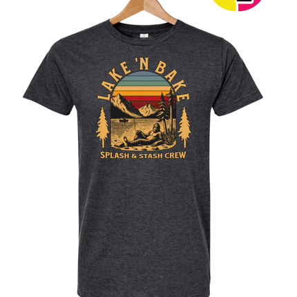 Boat Waves & Sun Rays Lake Days Vibes Tee