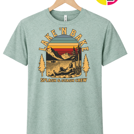 Boat Waves & Sun Rays Lake Days Vibes Tee