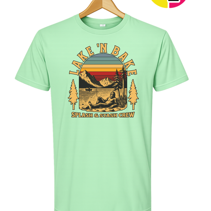 Boat Waves & Sun Rays Lake Days Vibes Tee
