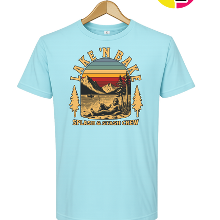 Boat Waves & Sun Rays Lake Days Vibes Tee