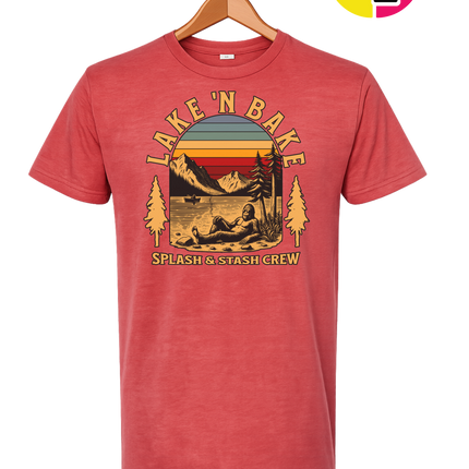 Boat Waves & Sun Rays Lake Days Vibes Tee