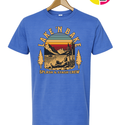 Boat Waves & Sun Rays Lake Days Vibes Tee
