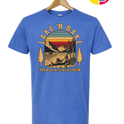 Boat Waves & Sun Rays Lake Days Vibes Tee