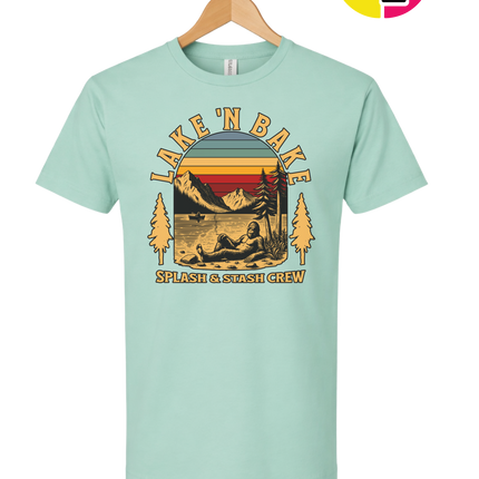 Boat Waves & Sun Rays Lake Days Vibes Tee