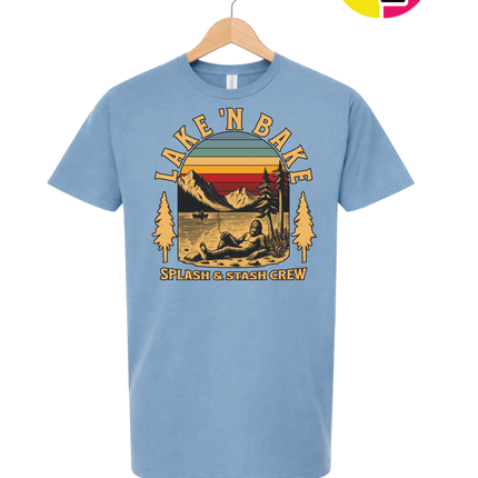 Boat Waves & Sun Rays Lake Days Vibes Tee