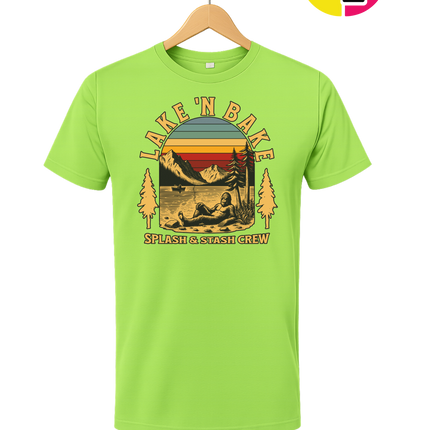 Boat Waves & Sun Rays Lake Days Vibes Tee