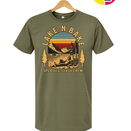 Boat Waves & Sun Rays Lake Days Vibes Tee