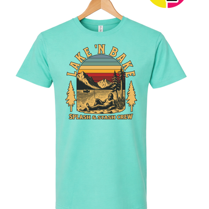 Boat Waves & Sun Rays Lake Days Vibes Tee