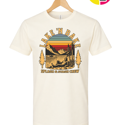 Boat Waves & Sun Rays Lake Days Vibes Tee