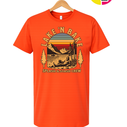 Boat Waves & Sun Rays Lake Days Vibes Tee