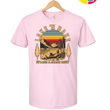 Boat Waves & Sun Rays Lake Days Vibes Tee