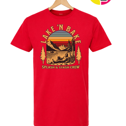 Boat Waves & Sun Rays Lake Days Vibes Tee