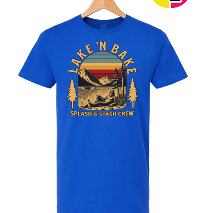 Boat Waves & Sun Rays Lake Days Vibes Tee