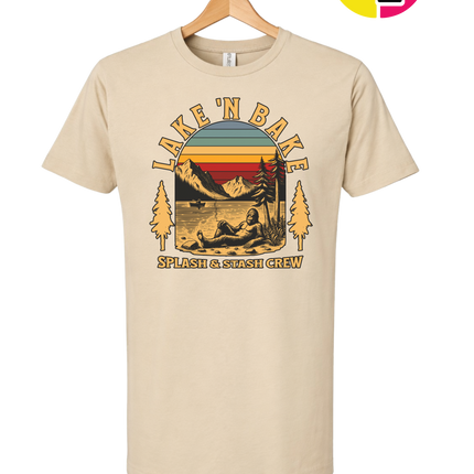 Boat Waves & Sun Rays Lake Days Vibes Tee
