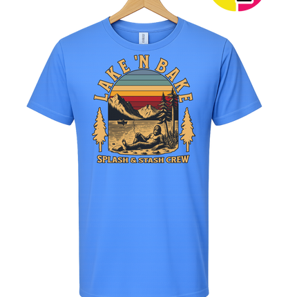 Boat Waves & Sun Rays Lake Days Vibes Tee