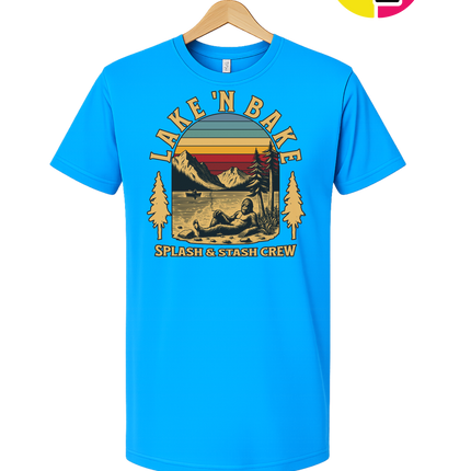 Boat Waves & Sun Rays Lake Days Vibes Tee