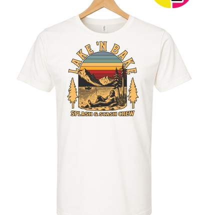 Boat Waves & Sun Rays Lake Days Vibes Tee