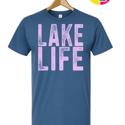Lavender Lake Life Tee