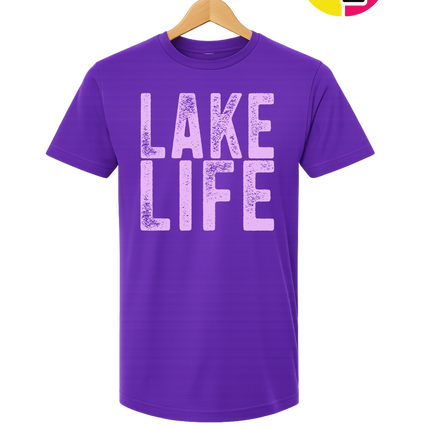 Lavender Lake Life Tee