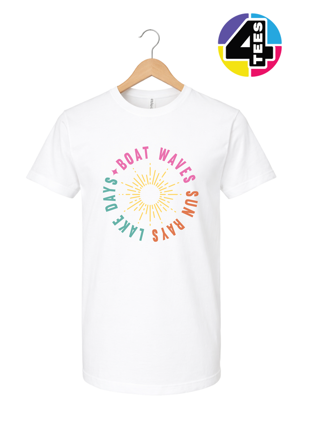 Sunburst Lake Days Tee